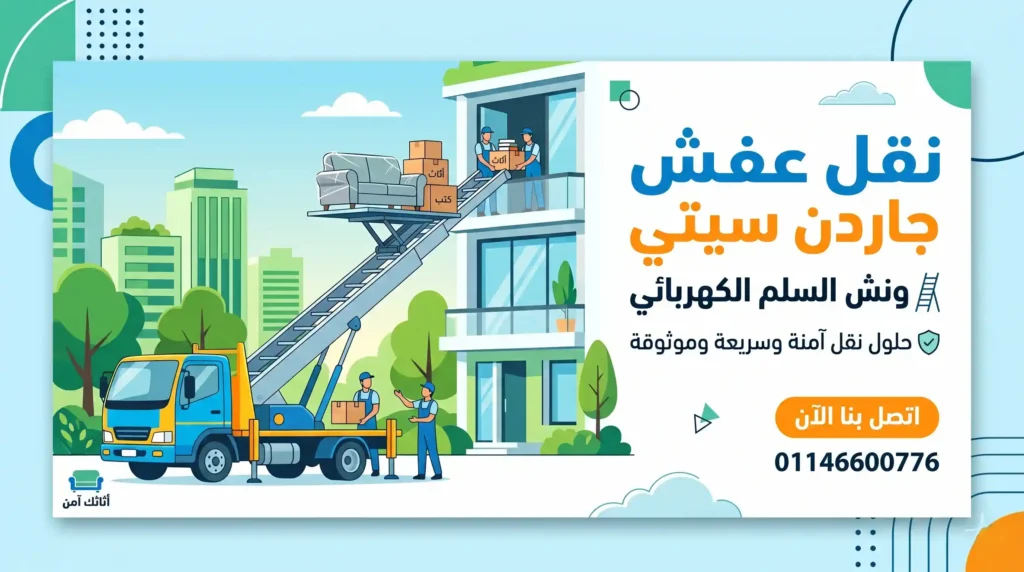 ارخص ونش رفع اثاث بجاردن سيتي