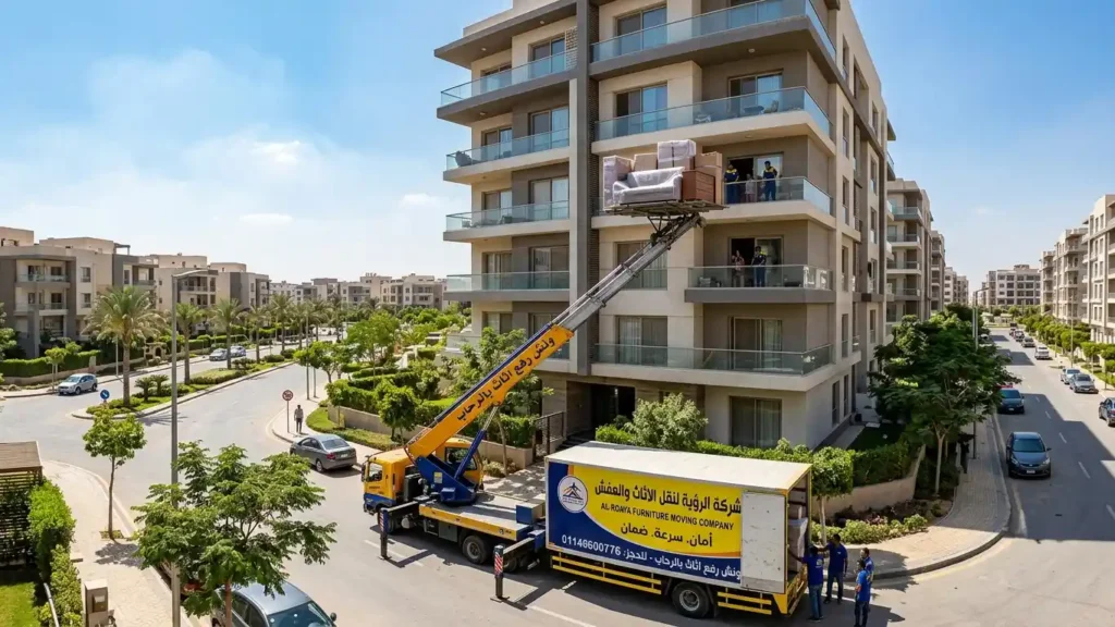 ونش رفع اثاث بالرحاب
