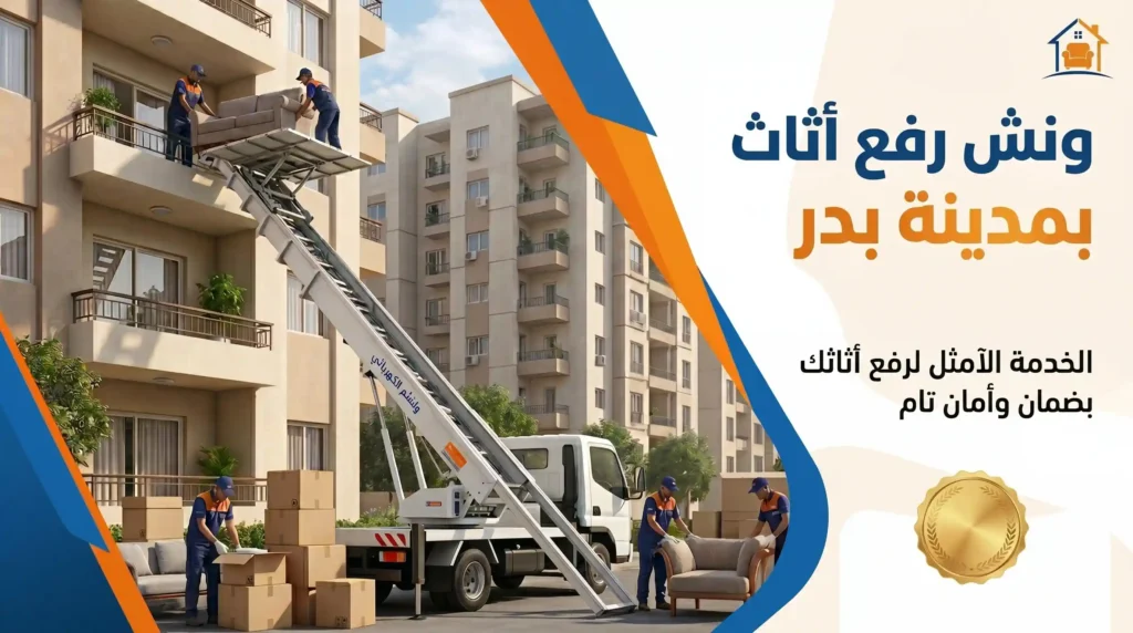 ونش رفع اثاث بمدينة بدر